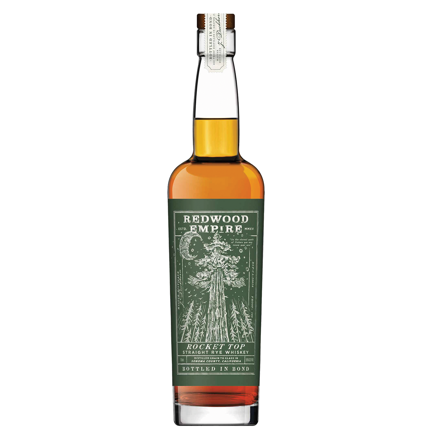 Redwood Empire Rocket Top Bottled In Bond Rye