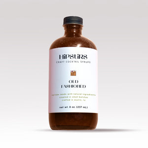 HipStirs Old Fashioned Cocktail Syrup