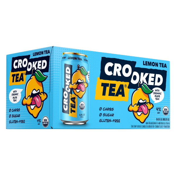 Crooked Lemon Tea  8pk Cn