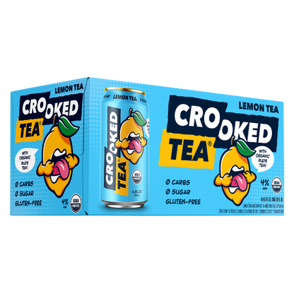 Crooked Lemon Tea  8pk Cn