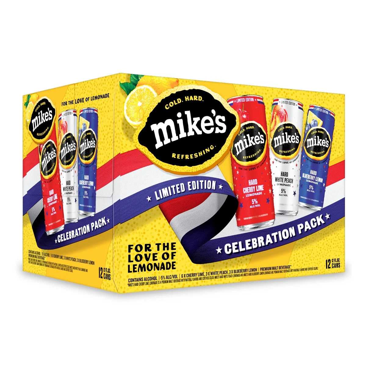 Mikes Hard Celebration Pack  12pk Cn