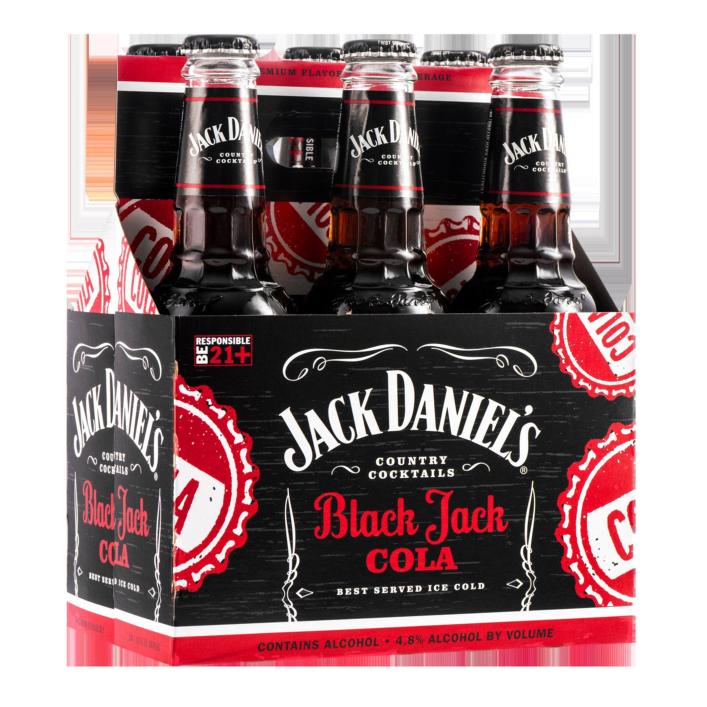 Jack Daniels Cola  6Pk Btl