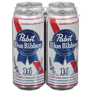 Pabst Blue Ribbon Light  4pk Cn