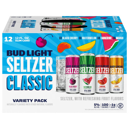 Bud Light Seltzer Variety  12pk Cn