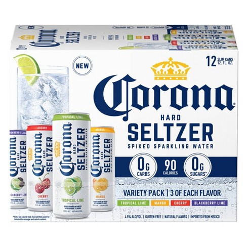 Corona Hard Seltzer Tropical Variety  12pk Cn