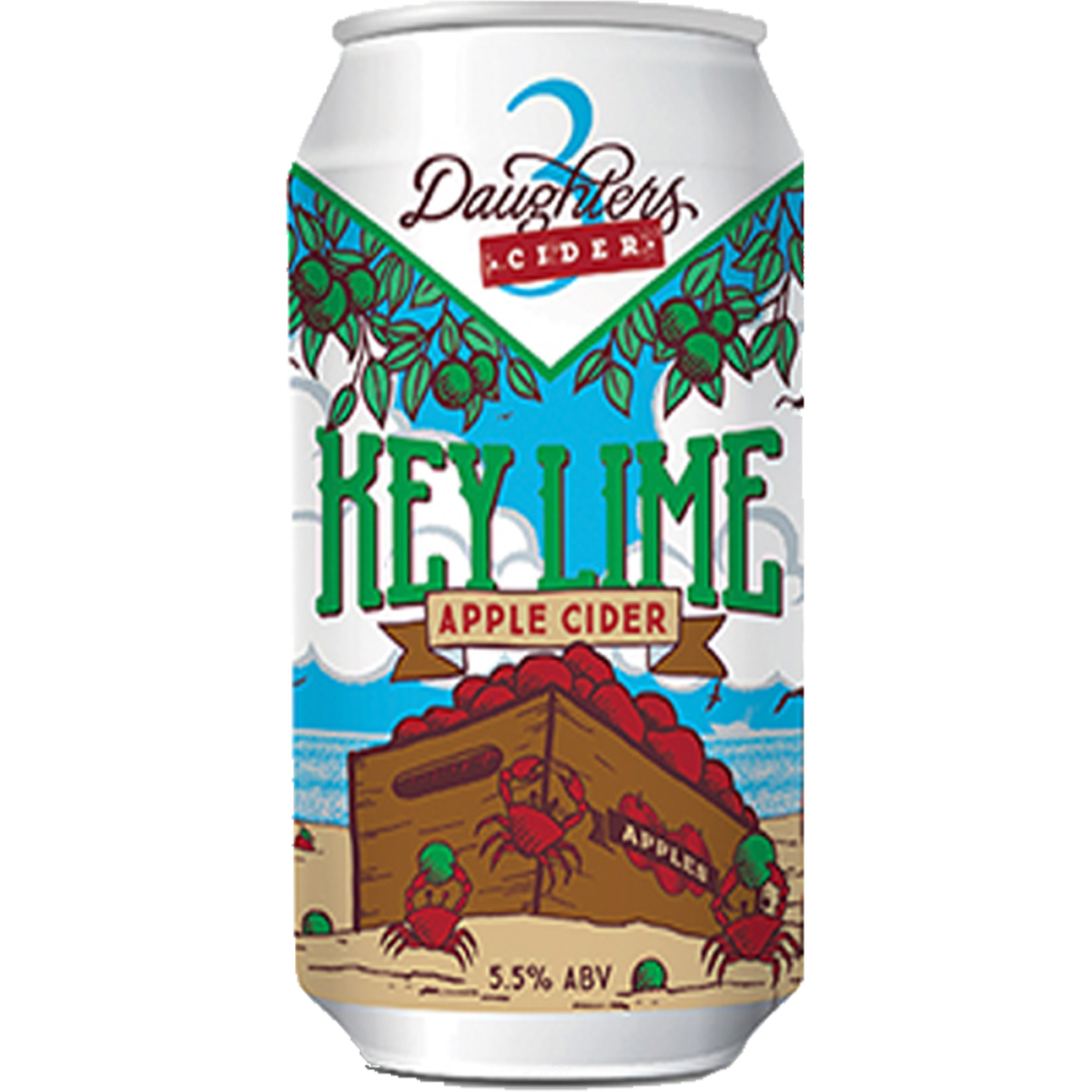 3 Daughters Keylime Apple Cider