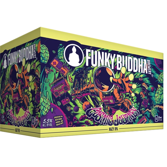 Funky Buddha Cosmic Journey Hazy IPA  6pk Cn