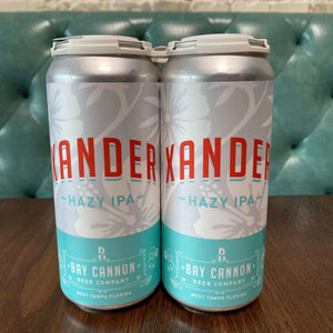Bay Cannon Xander Hazy IPA  4pk Cn