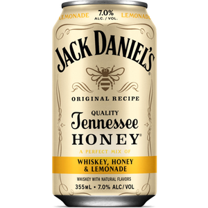 Jack Daniels Whiskey Honey & Lemonade 4pk Can