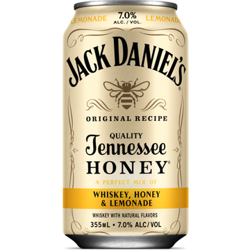 Jack Daniels Whiskey Honey & Lemonade 4pk Can
