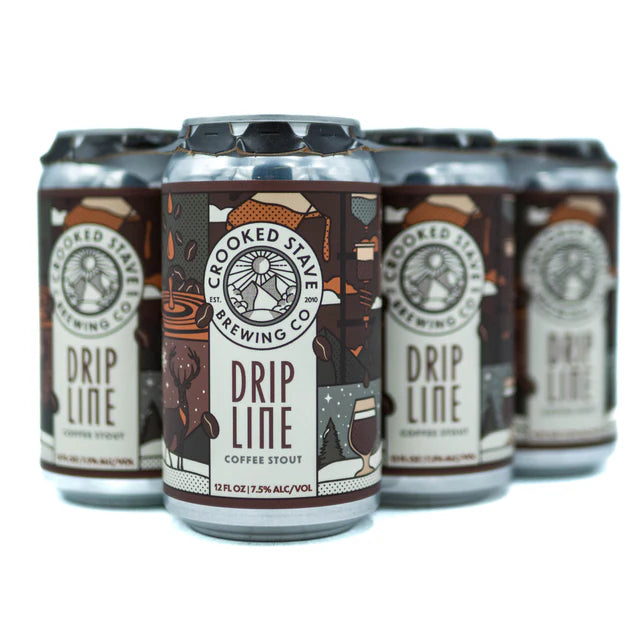 Crooked Stave Drip Line Coffee Stout  6pk Cn