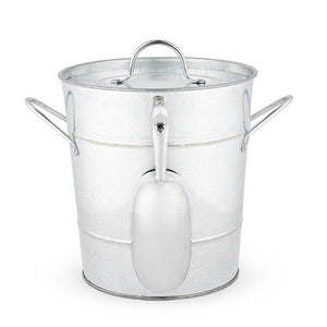Twine Galvanized Metal Ice Bucket