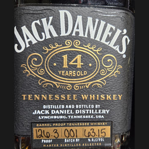 Jack Daniels 14Yr Batch 1