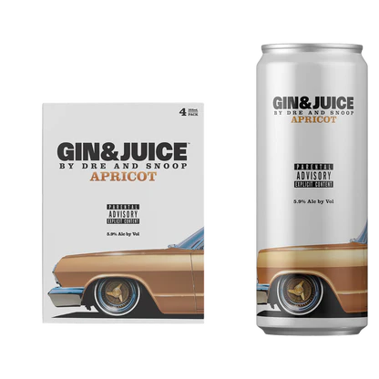 Gin & Juice Apricot  12oz Cn