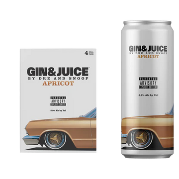 Gin & Juice Apricot  12oz Cn