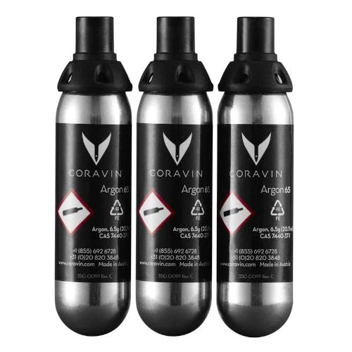 Coravin Argon Capsule Refills 3pk