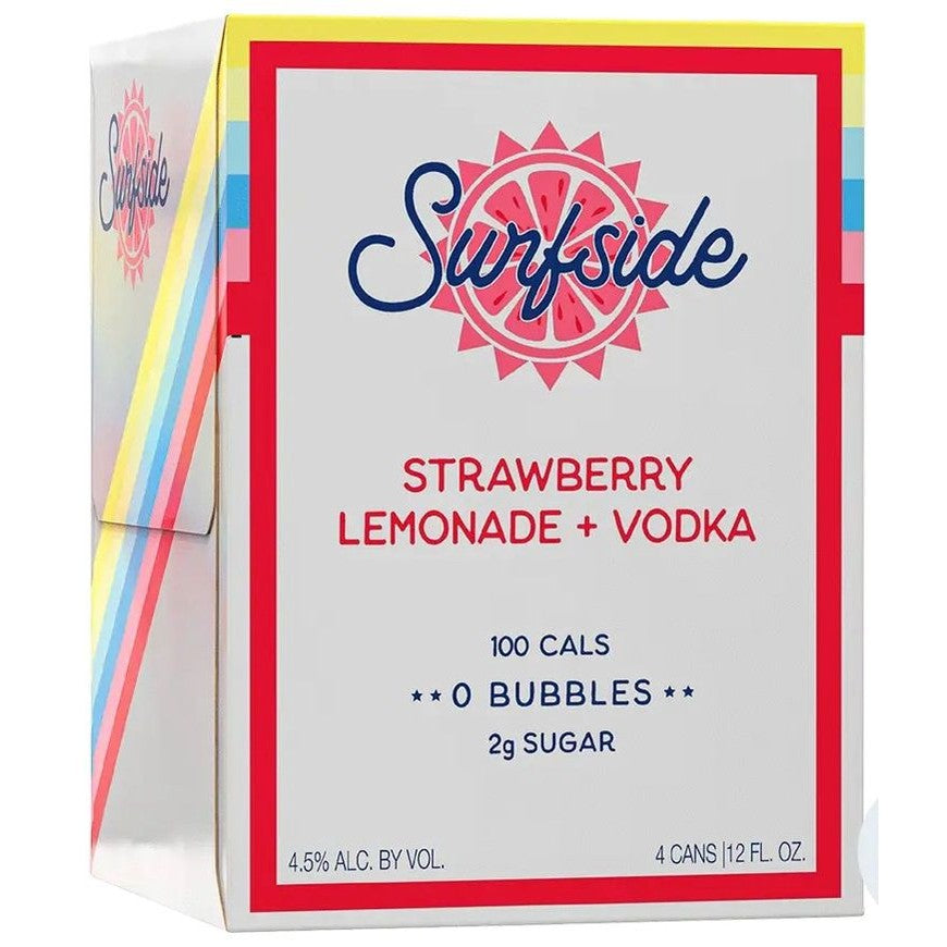 Surfside Strawberry Lemonade & Vodka  4pk Cn