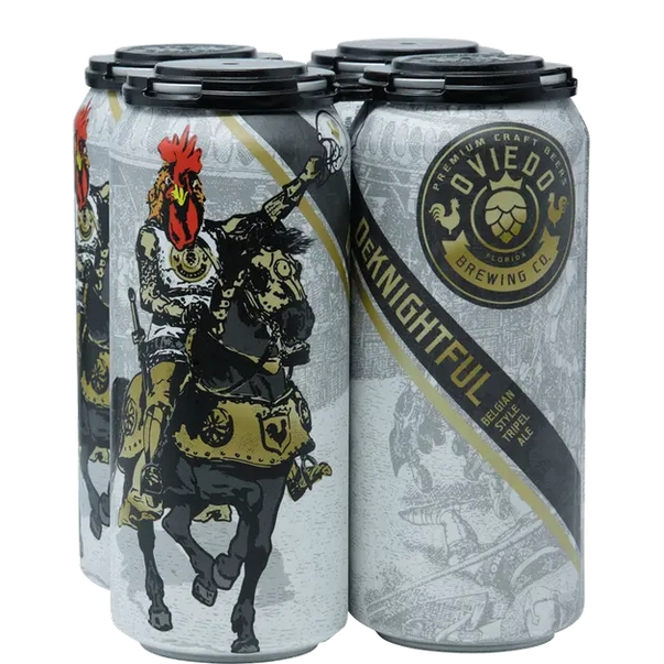 Oviedo DeKnightful Belgian Tripel 16oz 4pk Cn