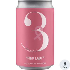 3 Mavins Pink Lady Pale Ale  6pk Cn