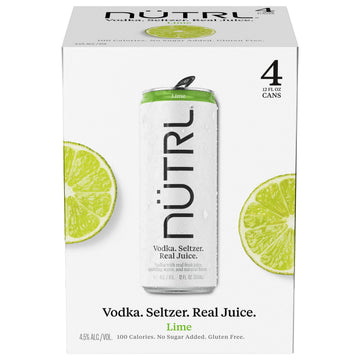 Nutrl Lime Vodka Seltzer