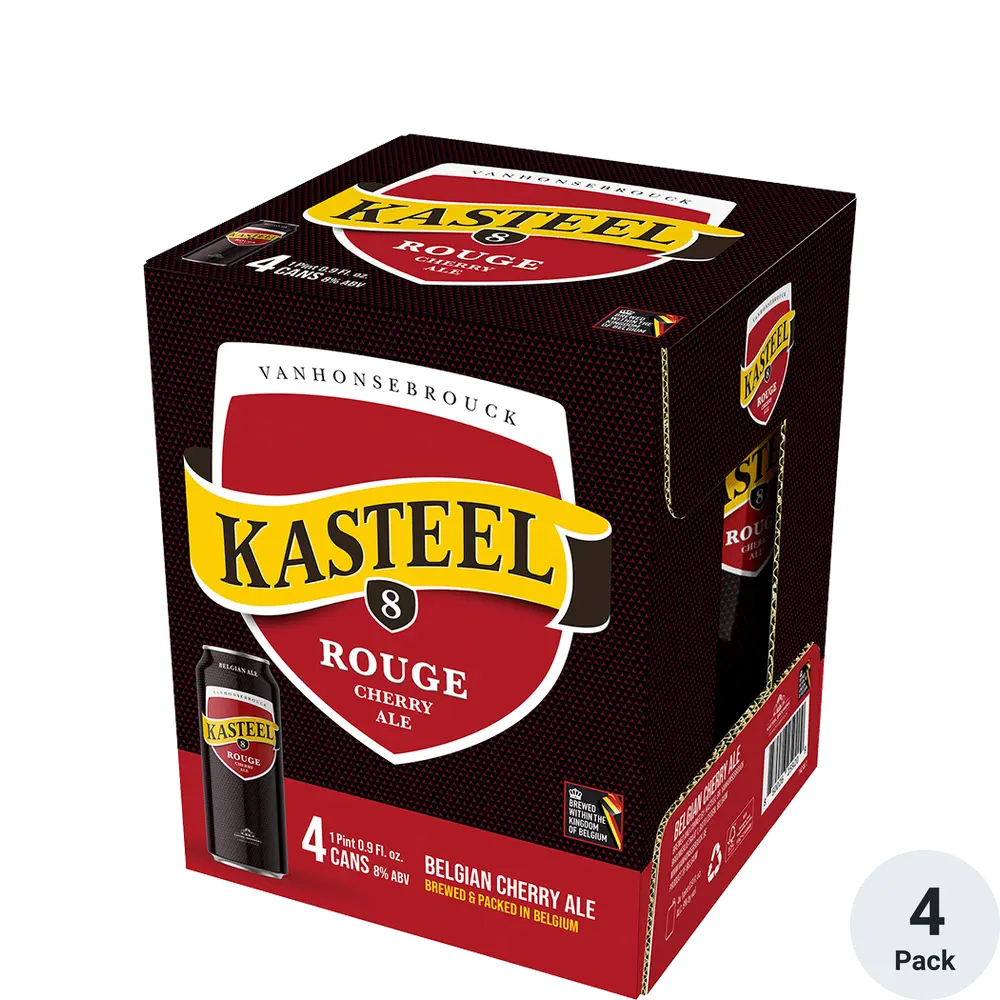 Kasteel Rouge Cherry Ale  4pk Cn