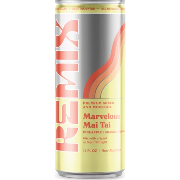Remix Marvelous Mai Tai Mocktail Non-Alcoholic