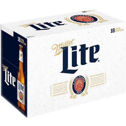 Miller Lite  18pk Btl