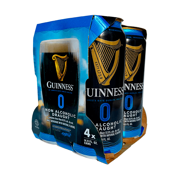 Guinness 0 NA  4pk Cn