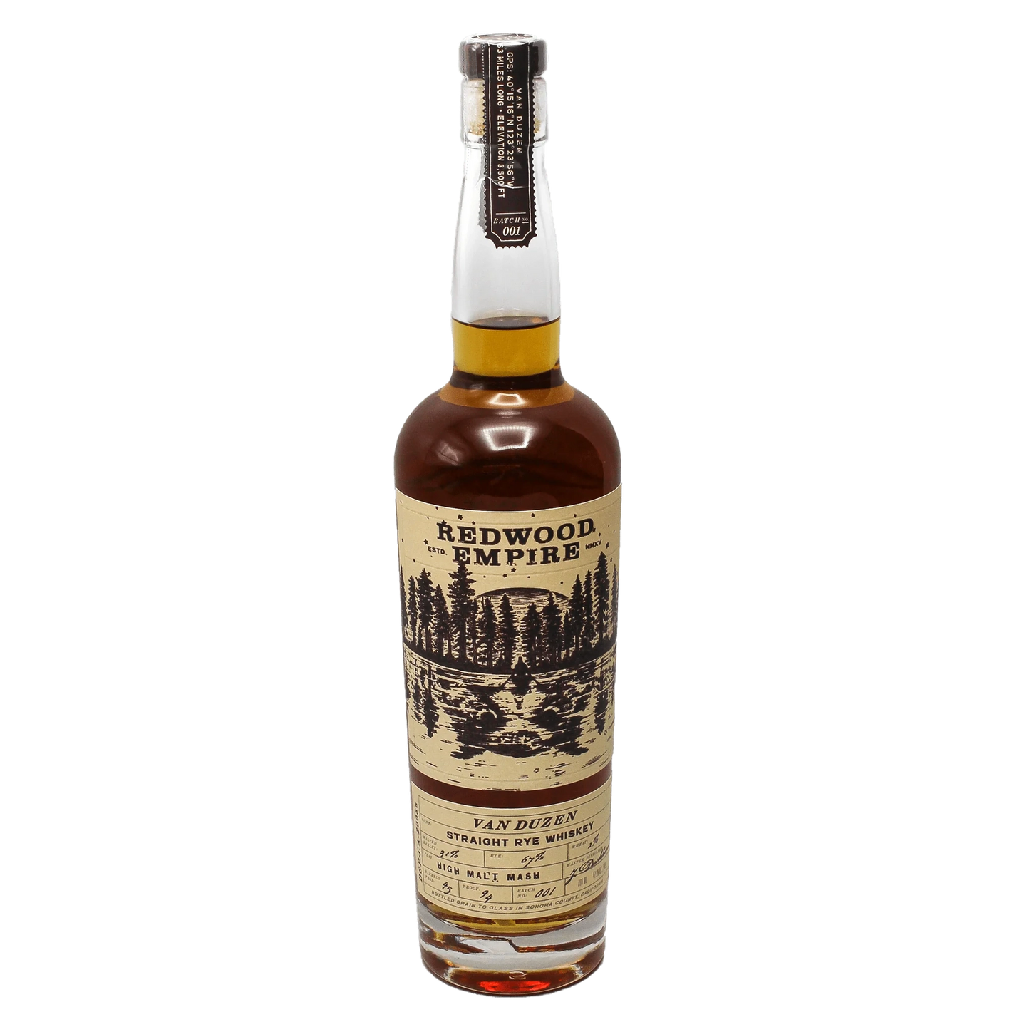Redwood Empire Straight Rye Van Duzen