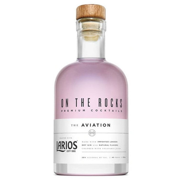 On the Rocks The Aviation Larios Cocktail