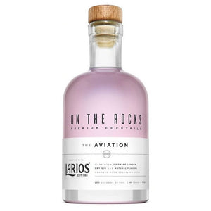 On the Rocks The Aviation Larios Cocktail