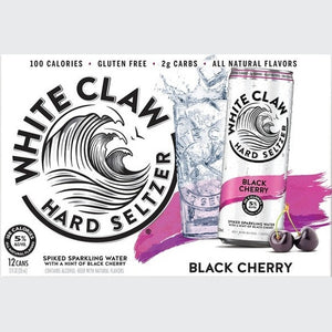 White Claw Black Cherry 12oz 12pk Cn