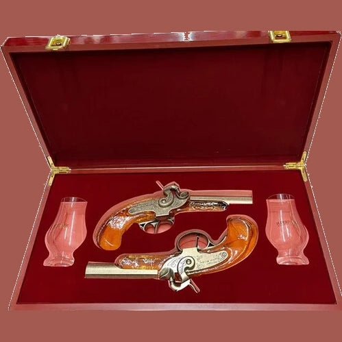 H Deringer Bourbon Pistol Set of 2