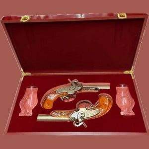 H Deringer Bourbon Pistol Set of 2