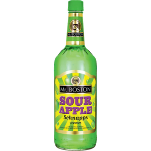 Mr Boston Sour Apple Schnapps