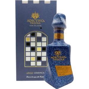 Adictivo Anejo Ceramica Tequila
