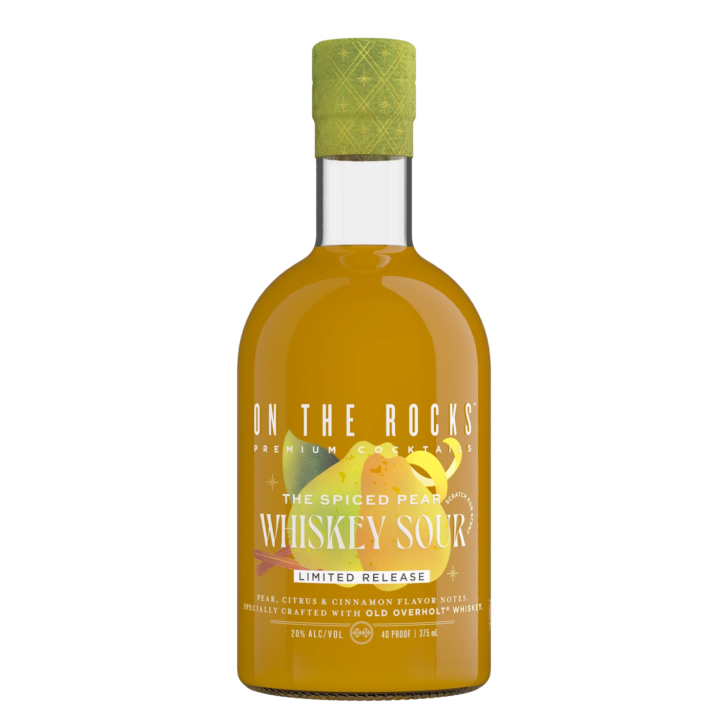 On the Rocks Whiskey Sour Spiced Pear