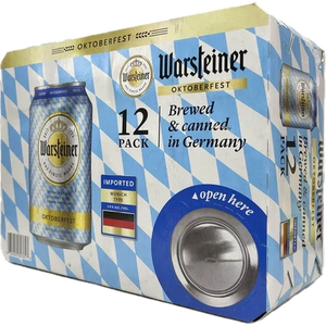 Warsteiner Oktoberfest  12pk Cn
