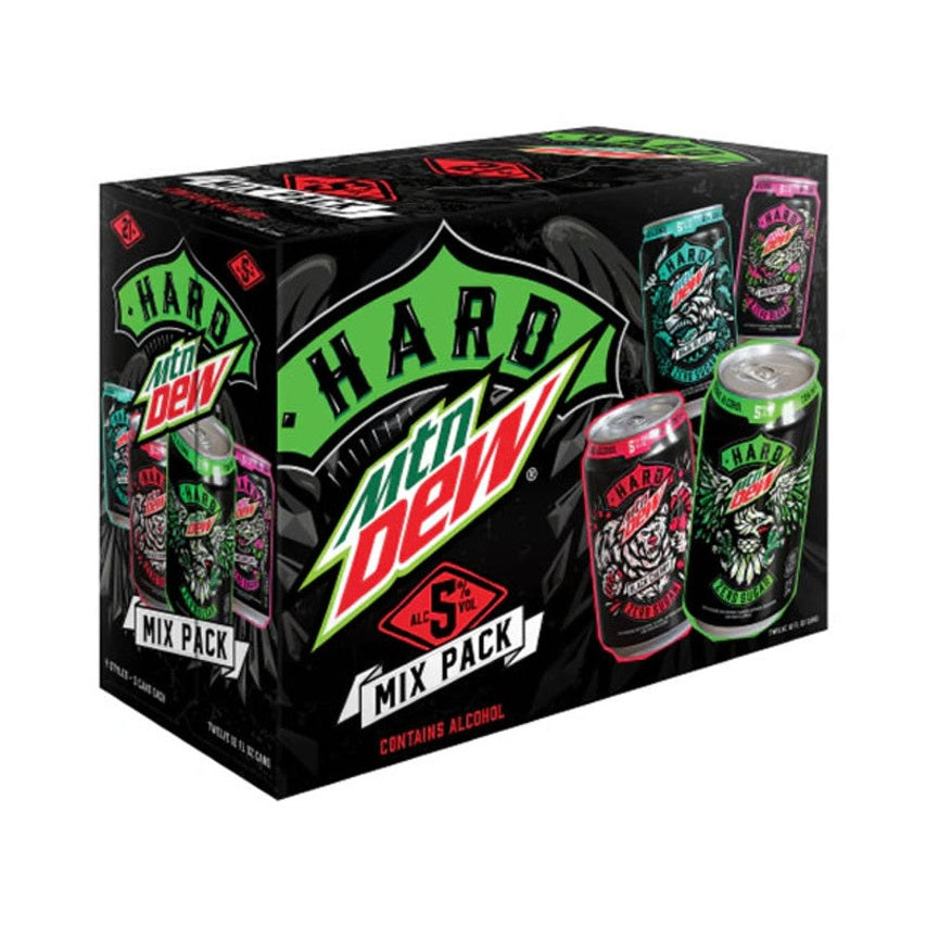 Mountain Dew Hard Seltzer Variety Pack  12pk Cn