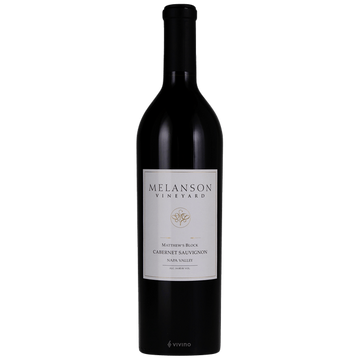 Melanson Vineyard Matthews Block Cabernet