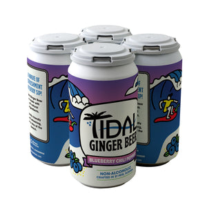 Tidal Blueberry Chili Pepper Ginger Beer  4pk Cn