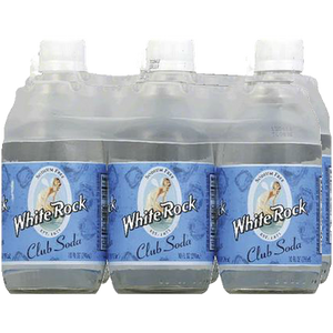 White Rock Club Soda 10oz 6pk