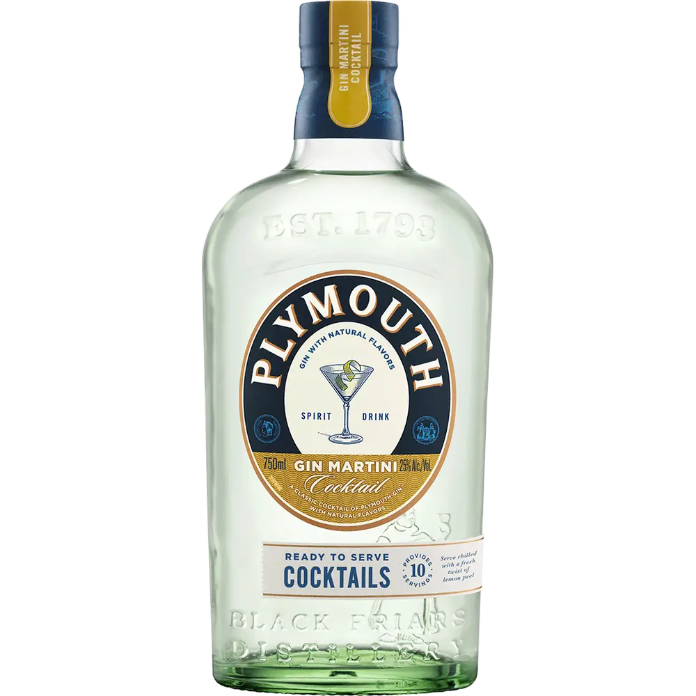 Plymouth Gin Martini Rtd Cocktails 750ml