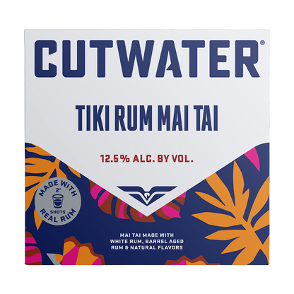 Cutwater Tiki Rum Mai Tai  4pk Cn