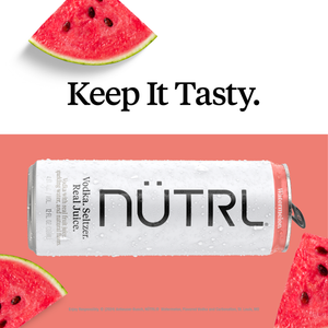 Nutrl Watermelon Vodka Seltzer  4pk Cn