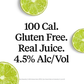 Nutrl Lime Vodka Seltzer  4pk Cn