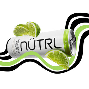 Nutrl Lime Vodka Seltzer  4pk Cn