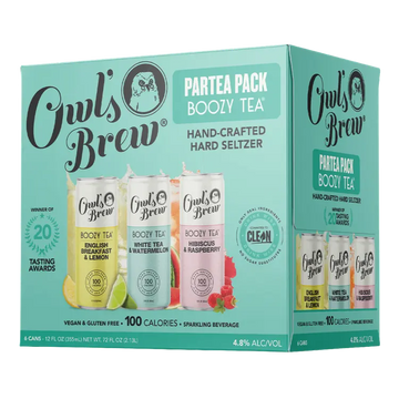 Owls Brew Tea Cocktails Variety