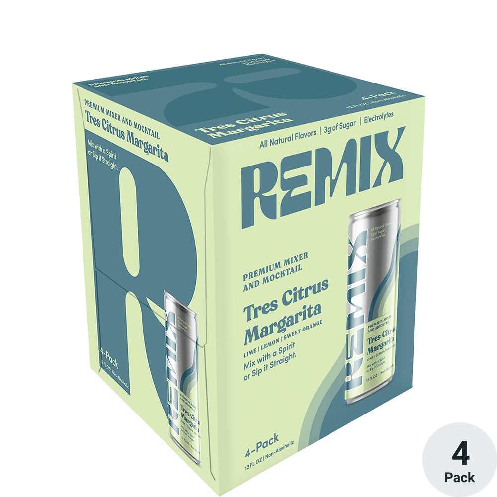 Remix Tres Citrus Margarita Mocktail Non-Alcoholic
