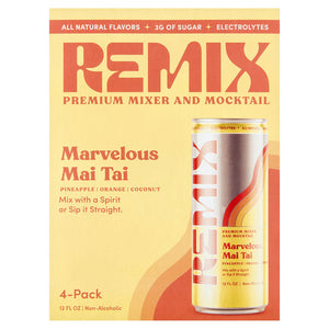 Remix Marvelous Mai Tai Mocktail Non-Alcoholic